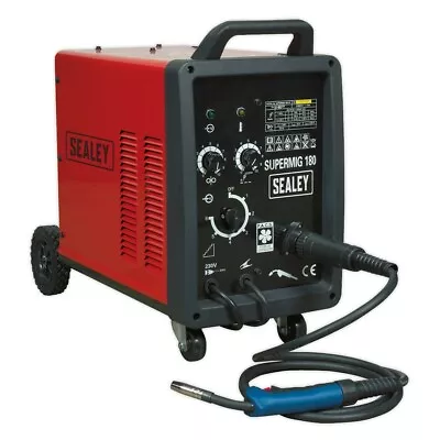 Sealey SUPERMIG180 Professional MIG Welder 180Amp 230V With Binzel Euro Torch • £468.95