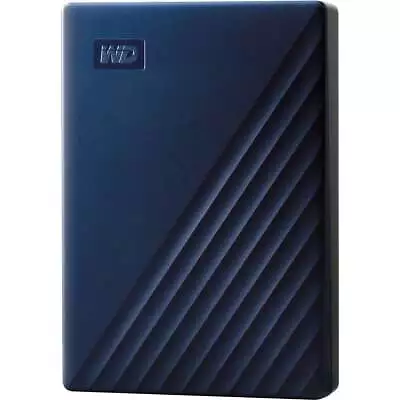 WD My Passport For Mac 4TB USB-C 3.0 Portable Hard Drive - Blue • $198