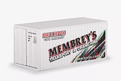 Membrey's Shipping Container 20' Special 6 • $75