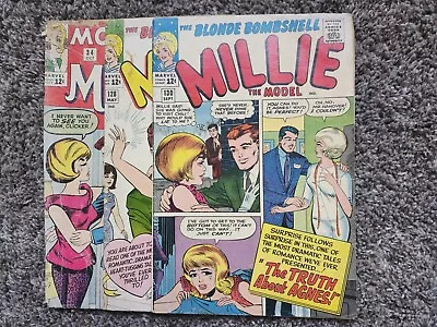 Millie The Model (1959) 3 Issue Low Grade Lot/0.5 Grade/ Complete Your Run • $0.50