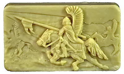 Cavalry Silicone Mould Soap Resin Plaster Clay Wax  Mold Candle Hussar Horse • £11.99