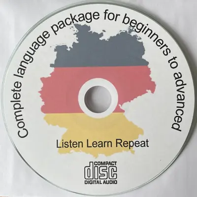 Learn To Speak German Audio CD - Advanced German Language Course FREE P&P • £2.49