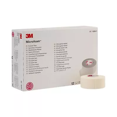 3M Microfoam Elastic Foam Medical Surgical Tape 1528-1 1  X 5.5 Yds 72 Rolls • $160.53