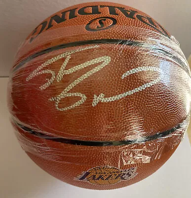 Shaquille O’Neal Signed Auto Spalding Los Angeles Lakers Logo Basketball Beckett • $399