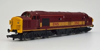 £26 • Buy Hornby Class 37 00 Gauge Diesel Loco EWS Maroon Split Head Code No. 37042