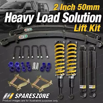 2 Inch Lift Kit EFS Leaf Constant Heavy Duty Load Option For Nissan Navara D40 • $1305