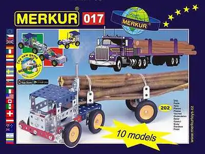 Metal Construction Set Merkur Truck 08 Kg NEW Made In CZECH REPUBLIC • $80