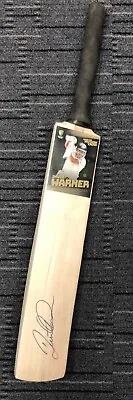 David Warner Hand Signed Full Size Cricket Bat Aca Official Certificate Smith • $399