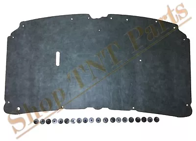 1999-2007 Ford F250 Hood Insulation Pad Heat Blanket & Clips F350 F450 Excursion • $64.95