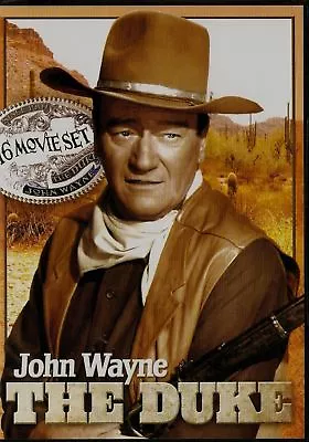 NEW 2 DVD 16 Movie John Wayne The Duke 1933-36 Gabby Hayes Canutt Paul Fix Beery • $4.99