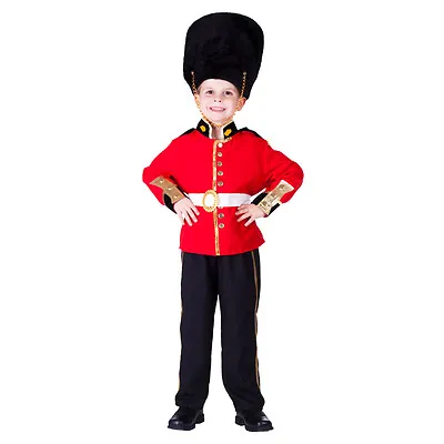 £21.49 • Buy Kids Royal Guard Costume Childrens Deluxe Palace Soldier Uniform Boys Age 3-14
