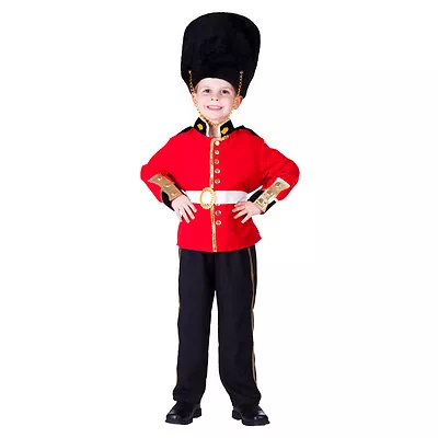 £21.49 • Buy Kids Royal Guard Costume Childrens Deluxe Palace Soldier Uniform Boys Age 3-14
