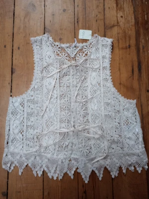 £14.99 • Buy Free People Crochet Top. Size M.