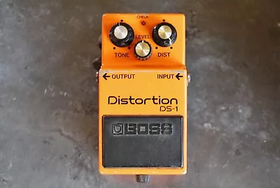 Vintage 1984 Boss DS-1 Distortion Guitar Effects Pedal Made In Japan MIJ ACA • $74.99