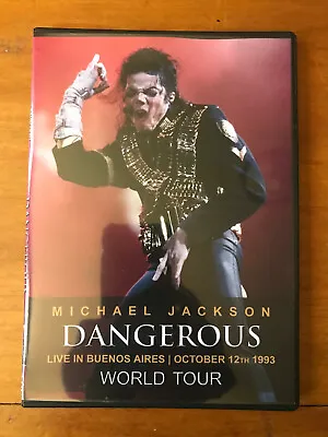 Michael Jackson - Dangerous In Buenos Aires 1993 DVD Live • $13.60