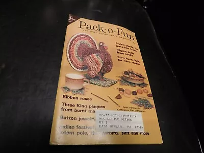 Pack O Fun Magazine The Only Scrap-Craft Magazine 1975 November • $5.49