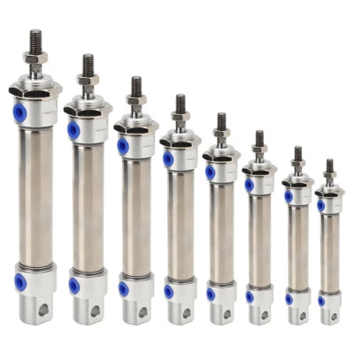$23 • Buy MAL 20mm Double Acting Pneumatic Air Cylinder Stainless Steel 25~200MM