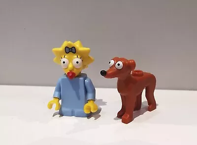 £6.99 • Buy LEGO Maggie Simpson & Dog Sim005 Minifigure. Simpsons. CMF