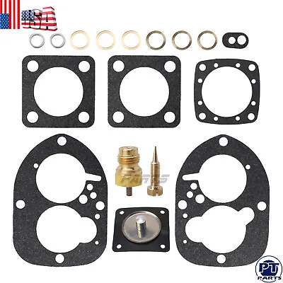 Carburetor Kit For Solex 44PA1 Volvo Penta Inboard Marine AQ BB 856472 856471 • $19.86