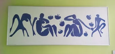 £250 • Buy Succescion - H Matisse - Large Abstract Blue Nude Figures Print On Board 1997 