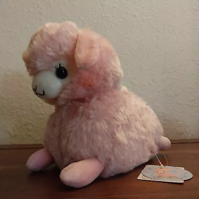 Amuse Pink Baby Alpacasso Plush Purse Sutuffed Animal Amufun NWT Toreba • $25
