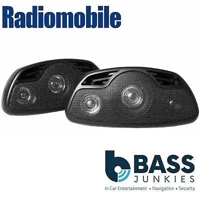 RMS635 3 Way 120 Watt Car Motorhome Boat Truck HGV JCB & Van Pod Shelf Speakers • £34.95