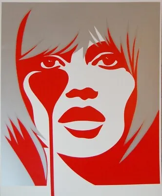 £400 • Buy PURE EVIL - 'ROGER VADIM's NIGHTMARE - CHERRY RED' - RARE LIMITED EDITION PRINT