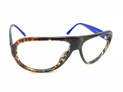 Versace 5004/73 Tortoise Brown Blue Aviator Sunglasses Frames 62-15 140 Italy • $89.99