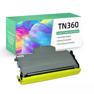 1PK Compatible Brother TN360 Toner Cartridge Work With DCP-7030 HL-2140 MFC-7340 • $15.99