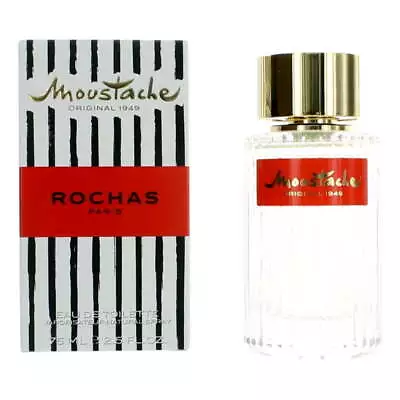 Moustache By Rochas 2.5 Oz Eau De Toilette Spray For Men *NIB • $22.51