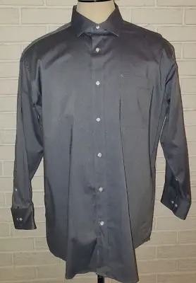 $18.99 • Buy Men's Tommy Hilfiger Blue Dot Long Sleeve Button Front Shirt Size XL