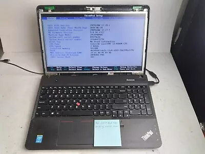 Lenovo ThinkPad E540 W/i3-4000M 4GB RAM 250GB SSD 15.6  Laptop For Parts • $44.98