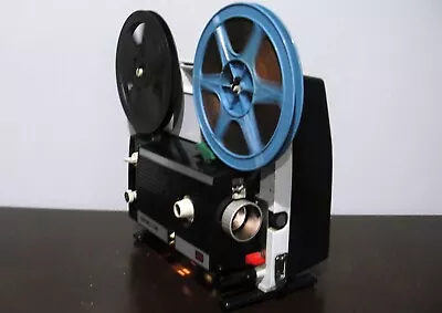 Honeywell ELMO 380 Super 8 & Standard 8mm Movie Projector ~SERVICED~ • $149