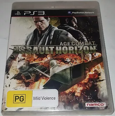 Ace Combat: Assault Horizon - PS3 / PlayStation 3 Game - With Manual - Free Post • $14.99