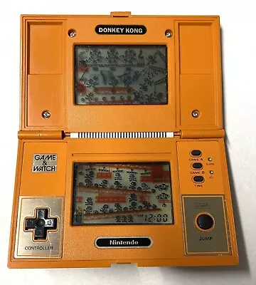 Nintendo Game & Watch Donkey Kong Handheld Vintage Game • $99.99