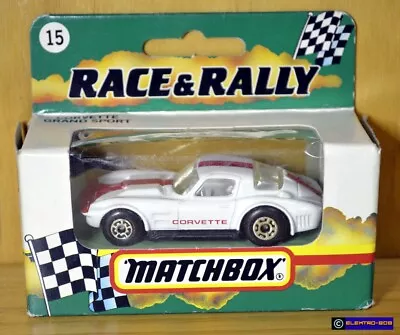 Matchbox Corvette Grand Sport [White] Superfast Vintage -New/Boxed/VHTF [E-808] • $22