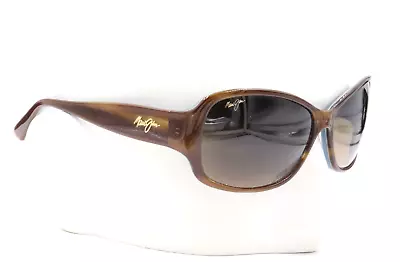 New Maui Jim NALANI Tri-Color Women Bronze Polarized Sunglasses HS295-03T $299 • $239.20