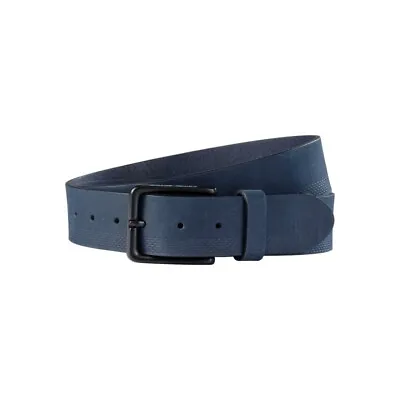 Camel Active Belt Leather Blue 9B04 402040 47 Night Blue • £36.12