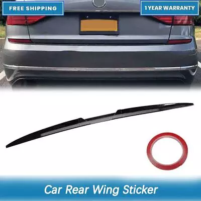 For VW Passat CC B7 TSI Jetta GLI Car Rear Roof Trunk Spoiler Lip Tail Wing USA • $37.99