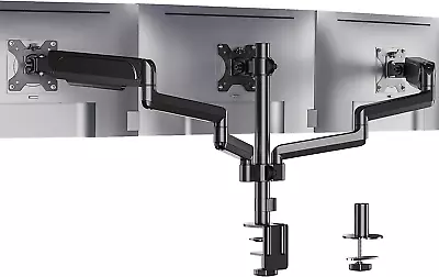 WALI Triple Monitor Mount 3 Monitor Stand Desk Mount With Premium Gas Spring Ar • $124.25