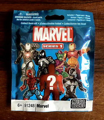 Marvel Mega Bloks Series 1 Figures Blind Bag Mystery Pack - NEW + RARE • £19.99