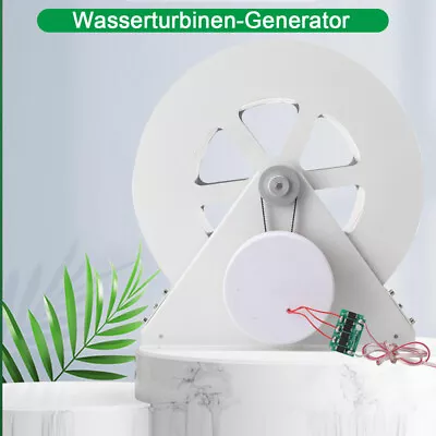 Water Turbine Generator Hydroelectric Generator Outdoor Wind And Water Wheel • $219