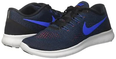 Nike Mens Free RN Navy Sz 13 831508 011 Running Shoes  • $100