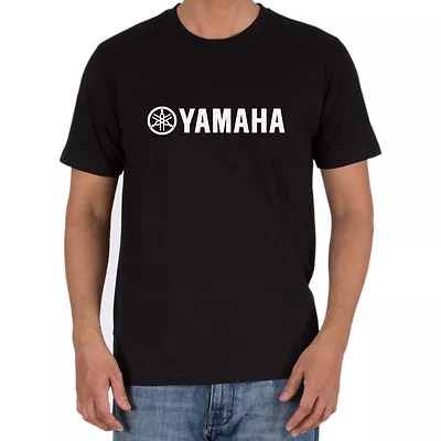$33 • Buy Genuine Yamaha Logo Racing Streetwear Motosport Motorcycle Black Men Tee T-Shirt