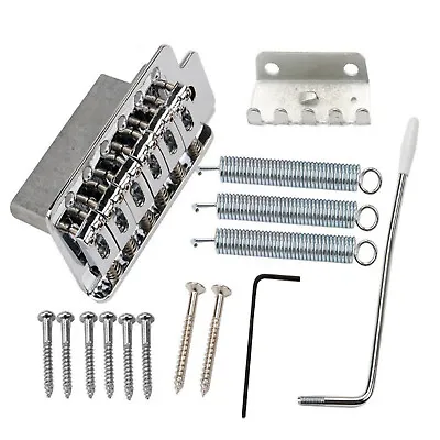 Chrome Tremolo Bridge System For Fender Stratocaster Strat Electric Guitar Parts • $18.47