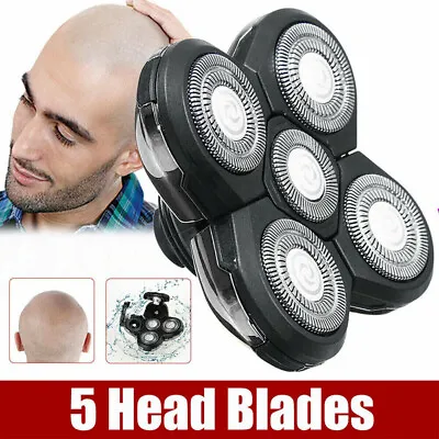 $8.08 • Buy 5 Head Blade Beard Shaving Head Cutter Replacement For 4D Electric Razor Shaver