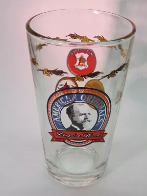 BEER GLASS ~ Adolphus BUSCH American Originals: Muenchener Faust Black & Tan • $17.97