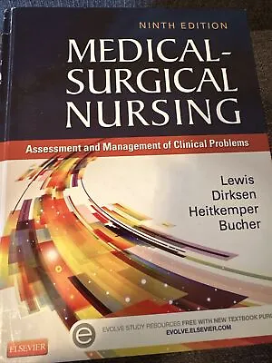 Medical-Surgical Nursing : Assessment And Management Of Clinical Problems... • $3.99