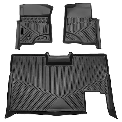 Car Floor Mats For 2009-14 Ford F-150 SuperCrewNo Fit Regular Cab & Supercab • $90.05