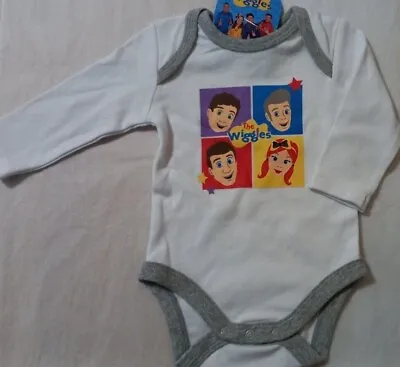 THE WIGGLES EMMA WIGGLE Licensed Girl Boy Bodysuit NEW Sz 000  00  0  • $11.96